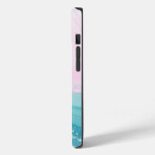 モダンストーン ダスティブルー マーブル Case-Mate iPhoneケース (裏面 / 左)