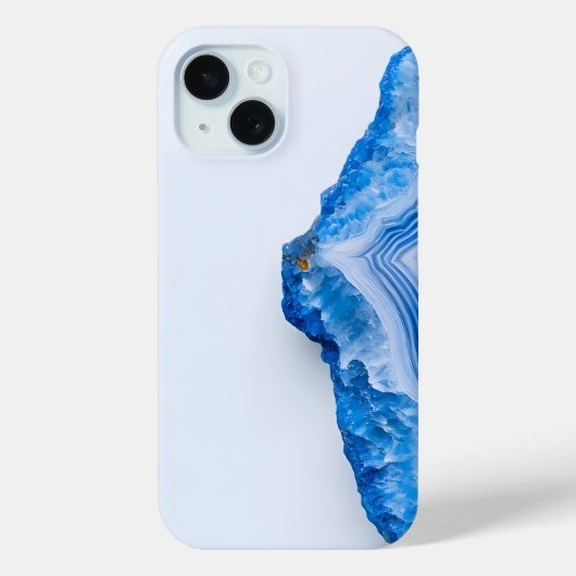 モダンストーン ダスティブルー マーブル Case-Mate iPhoneケース (裏面)