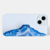 モダンストーン ダスティブルー マーブル Case-Mate iPhoneケース (裏面 (横))