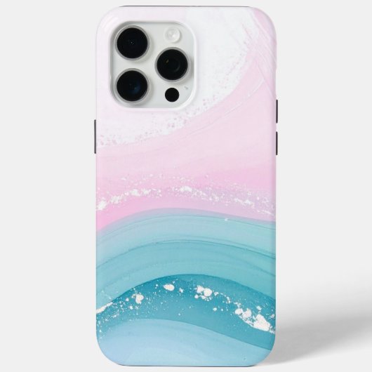 モダンストーン ダスティブルー マーブル Case-Mate iPhoneケース (裏面)
