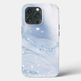 モダンストーン ダスティブルー マーブル iPhone 13 PROケース