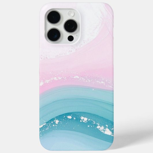 モダンストーン ダスティブルー マーブル Case-Mate iPhoneケース (裏面)