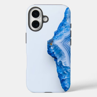 モダンストーン ダスティブルー マーブル iPhone 16ケース
