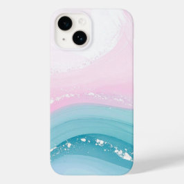 モダンストーン ダスティブルー マーブル Case-Mate iPhone 14ケース
