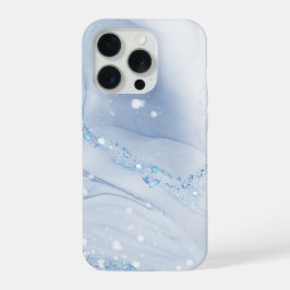 モダンストーン ダスティブルー マーブル iPhone 15 PROケース