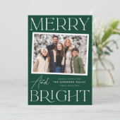 モダンスナップメリーショットと明るい2枚の写真 シーズンカード (スタンド正面)