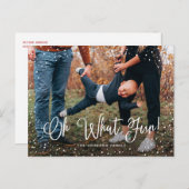 モダンスノースクリプト2写真 シーズンポストカード (正面/裏面)