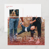 モダンスノースクリプト2写真 シーズンポストカード (正面/裏面)