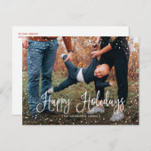 モダンスノースクリプト2写真 シーズンポストカード (正面/裏面)