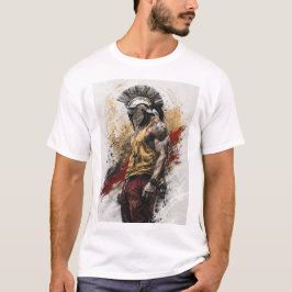 モダンスパルタの戦士 - 古の力 現代のB Tシャツ