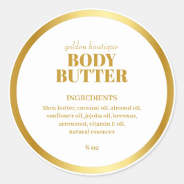 モダンスパ製品原料白金ゴールドクラシック ラウンドシール