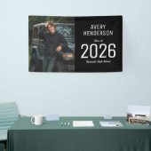 モダンスプリットフォト卒業式 横断幕 (トレードショー)