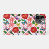 モダンスプリングガーデンバタフライフラワー Case-Mate iPhoneケース (裏面(横))