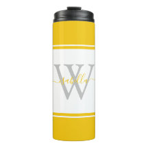 モダンスモノグラムのクリプト黄