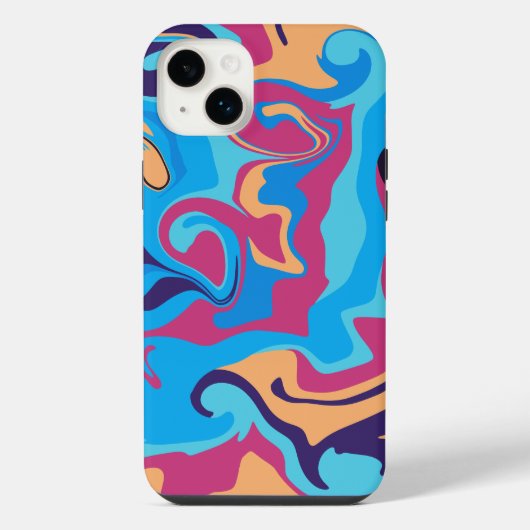 モダンスワール iPhoneケース (裏面)
