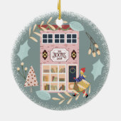 モダンズ読クラブブックホリデイ セラミックオーナメント (裏面)