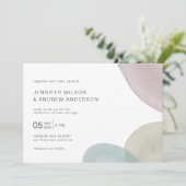 モダンセレニティ | ウェディング招待状 招待状 (スタンド正面)