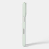 モダンセージグリーンゴールドモノグラム Case-Mate iPhoneケース (裏面 / 右)