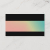 -モダンソフトグラデーション 名刺 (裏面)