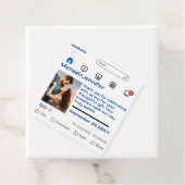 モダンソーシャルメカスタムディアメッセージ結婚の フェイバータグ (インサイチュ)