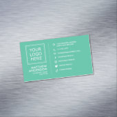 モダンソーシャルメディアのミニマルなロゴ マグネット名刺 (インサイチュ)