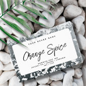 モダンソープ シンプル エレガント コスメ 長方形シール