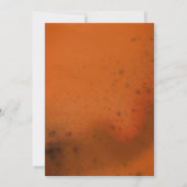 モダンゾンビホラー テーマの 30歳の誕生日パーティー 招待状 (裏面)