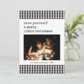 モダンタイプライターメリーリトルクリスマス写真 (スタンド正面)