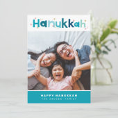 モダンタイポグラフィおもしろいカラフルポートレート金ゴールド シーズンカード (スタンド正面)