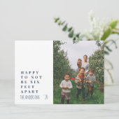 モダンタイポグラフィおもしろい写真 シーズンカード (スタンド正面)