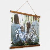 モダンタイポグラフィの写真 吊り下げ型タペストリー (傾斜あり)