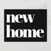 モダンタイポグラフィの移行発表 ポストカード (正面)