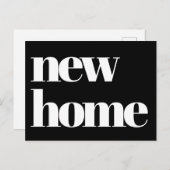 モダンタイポグラフィの移行発表 ポストカード (正面/裏面)