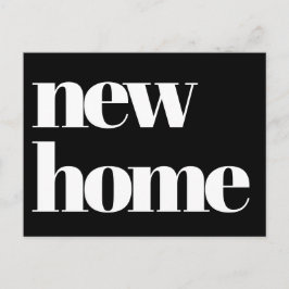 モダンタイポグラフィの移行発表 ポストカード