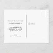 モダンタイポグラフィの移行発表 ポストカード (裏面)