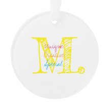 モダンタイポグラフィイニシャル肯定語