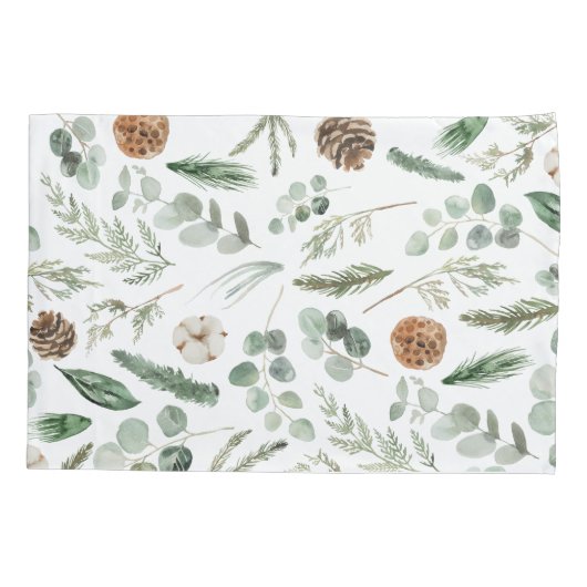 モダンタイポグラフィエレガントmrsギフト 枕カバー (裏面)