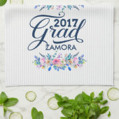 モダンタイポグラフィグラード2023 キッチンタオル (折り畳み)