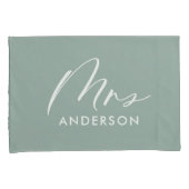 モダンタイポグラフィスエレガントクリプトmrギフトピローca 枕カバー (正面右)