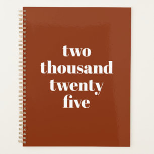 モダンタイポグラフィテラカスタムコッタ文字 プランナー手帳