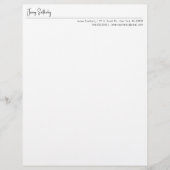 モダンタイポグラフィミニマル男らし文具 (正面)