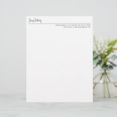 モダンタイポグラフィミニマル男らし文具 (スタンド正面)