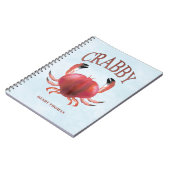 モダンタイポグラフィレッドクラブカ航海のイ ノートブック (左側)