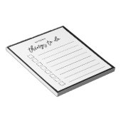 モダンタイポグラフィ一覧 ノートパッド (アングル)