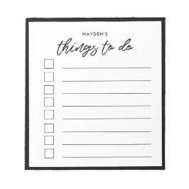 モダンタイポグラフィ一覧 ノートパッド