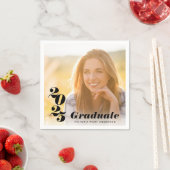 モダンタイポグラフィ写真研究科2025 スタンダードカクテルナプキン (インサイチュ)