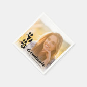 モダンタイポグラフィ写真研究科2025 スタンダードカクテルナプキン (角)