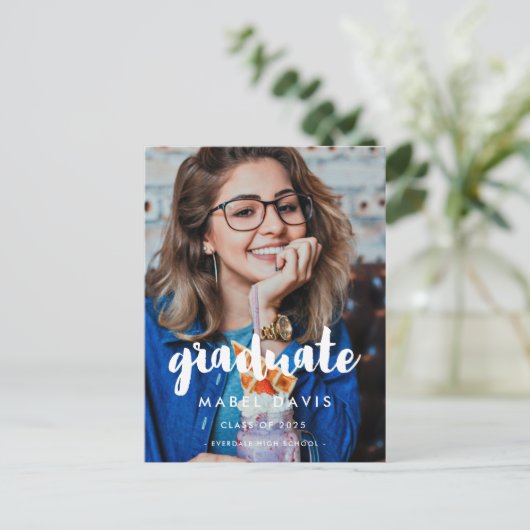 モダンタイポグラフィ写真科 ポストカード (スタンド正面)