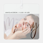 モダンタイポグラフィ写真記念館 メタルオーナメント (裏面)