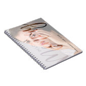 モダンタイポグラフィ写真追悼客 ノートブック (右側)